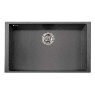 Latoscana Single Basin Undermount Sink ON7610ST Kitchen Sink Latoscana Titanium